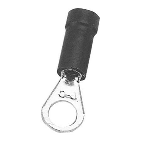 Allpoints Allpoints 85-1022 Yellow Ring Terminal, Stud No 10, 10 - 100/Box 851022